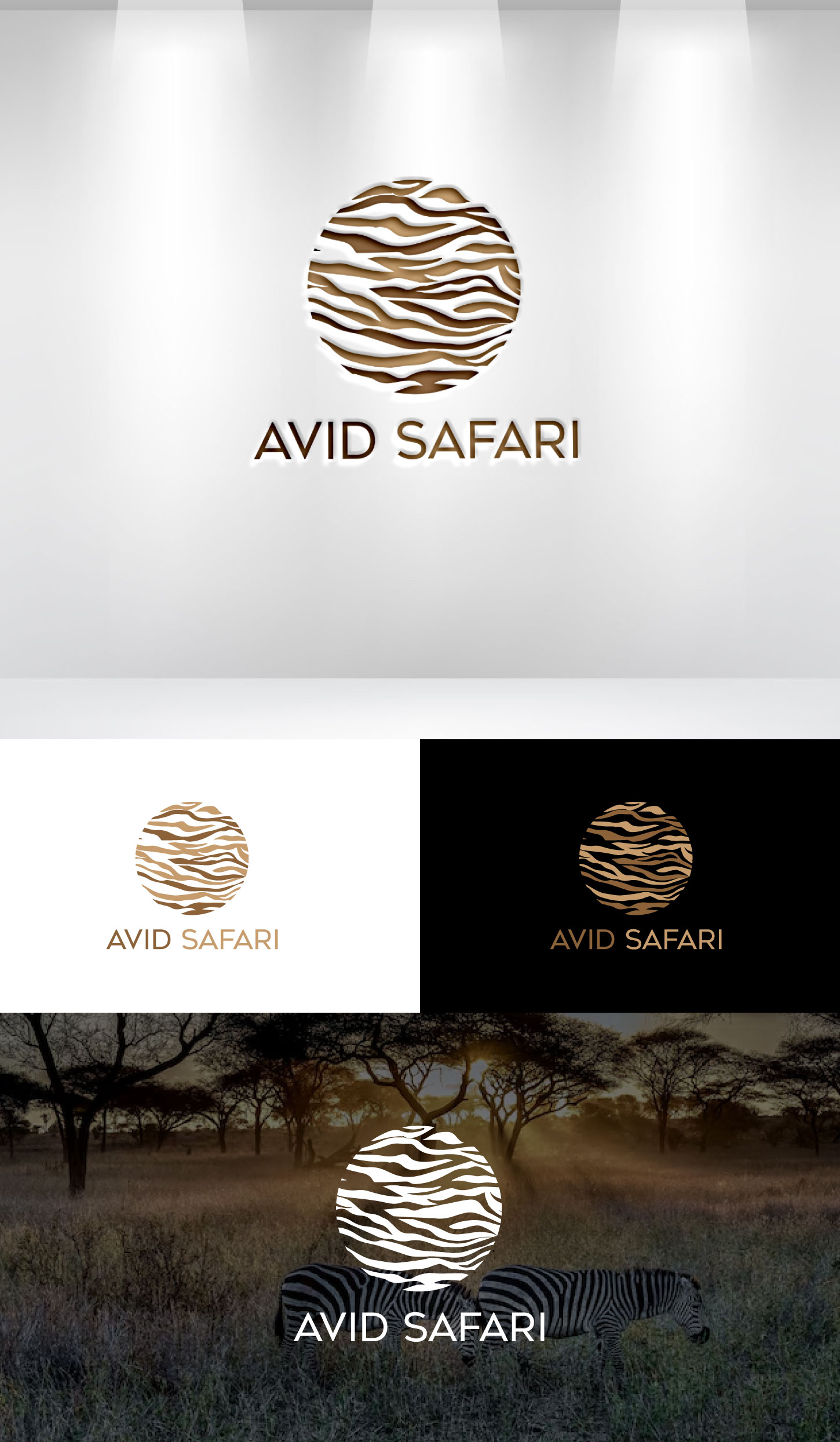 Logo Design by Mi Design1 for Avid Safari Co. Ltd. | Design #34129495