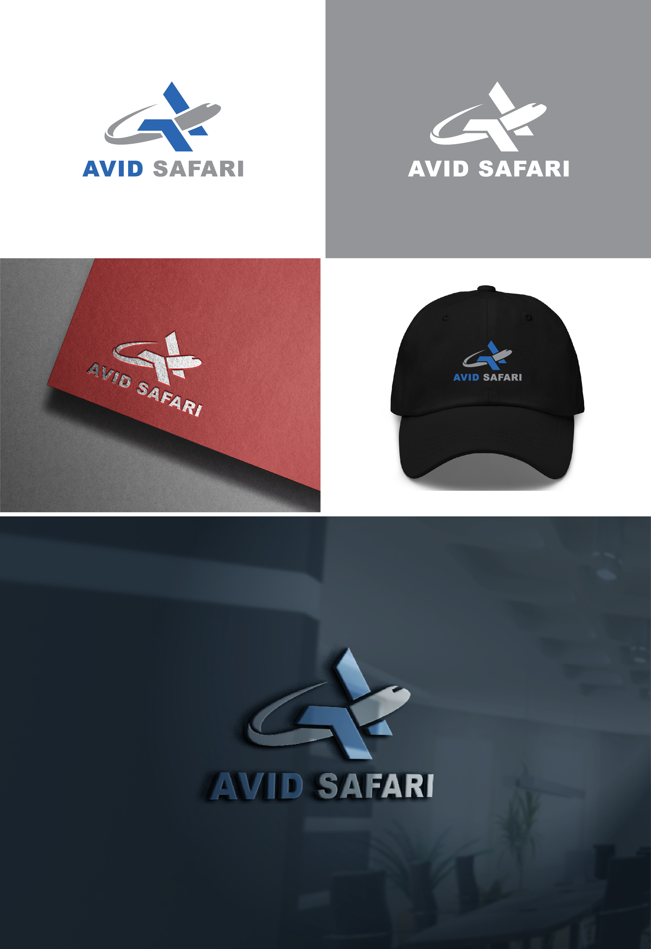 Logo Design by AL-BARAKAH for Avid Safari Co. Ltd. | Design #34135644