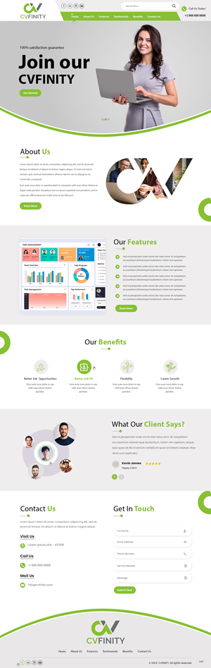 Web Design par pb pour AKT Recruitment | Design : #34135831