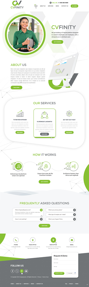 Web Design par pb pour AKT Recruitment | Design : #34135832