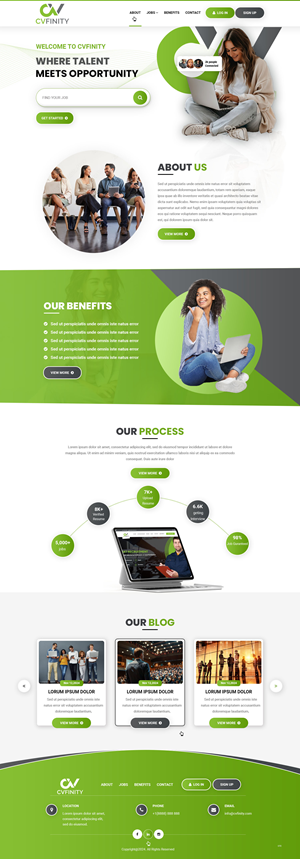 Web Design par pb pour AKT Recruitment | Design : #34135835