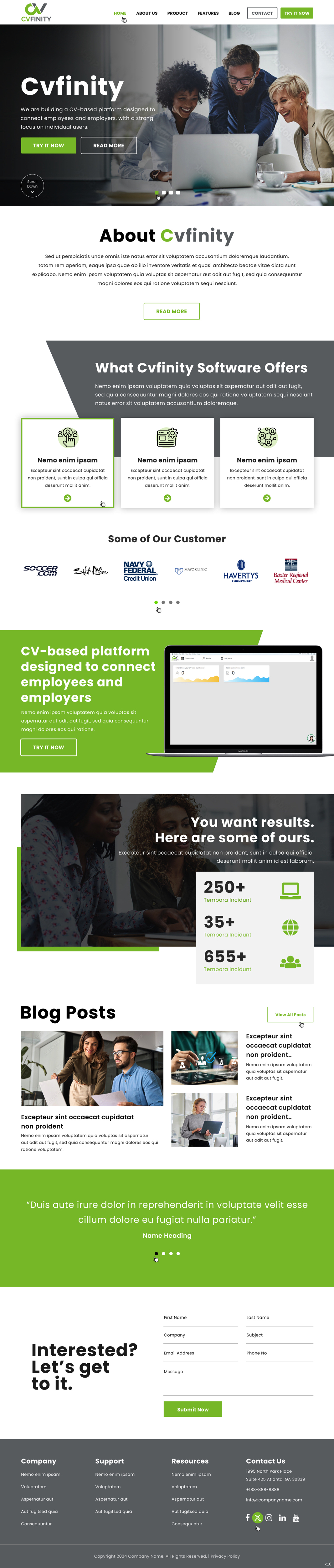 Web Design par pb pour AKT Recruitment | Design #34135836