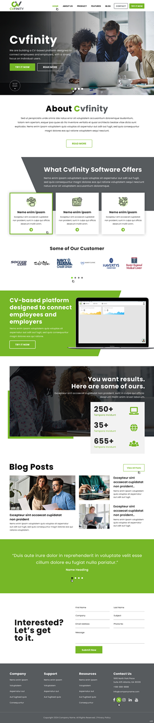 Web Design par pb pour AKT Recruitment | Design : #34135836