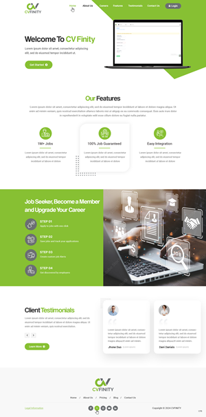 Web Design par pb pour AKT Recruitment | Design : #34144475