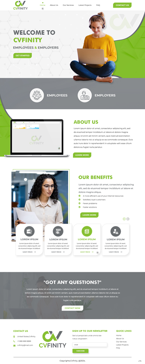 Web Design par pb pour AKT Recruitment | Design : #34144477