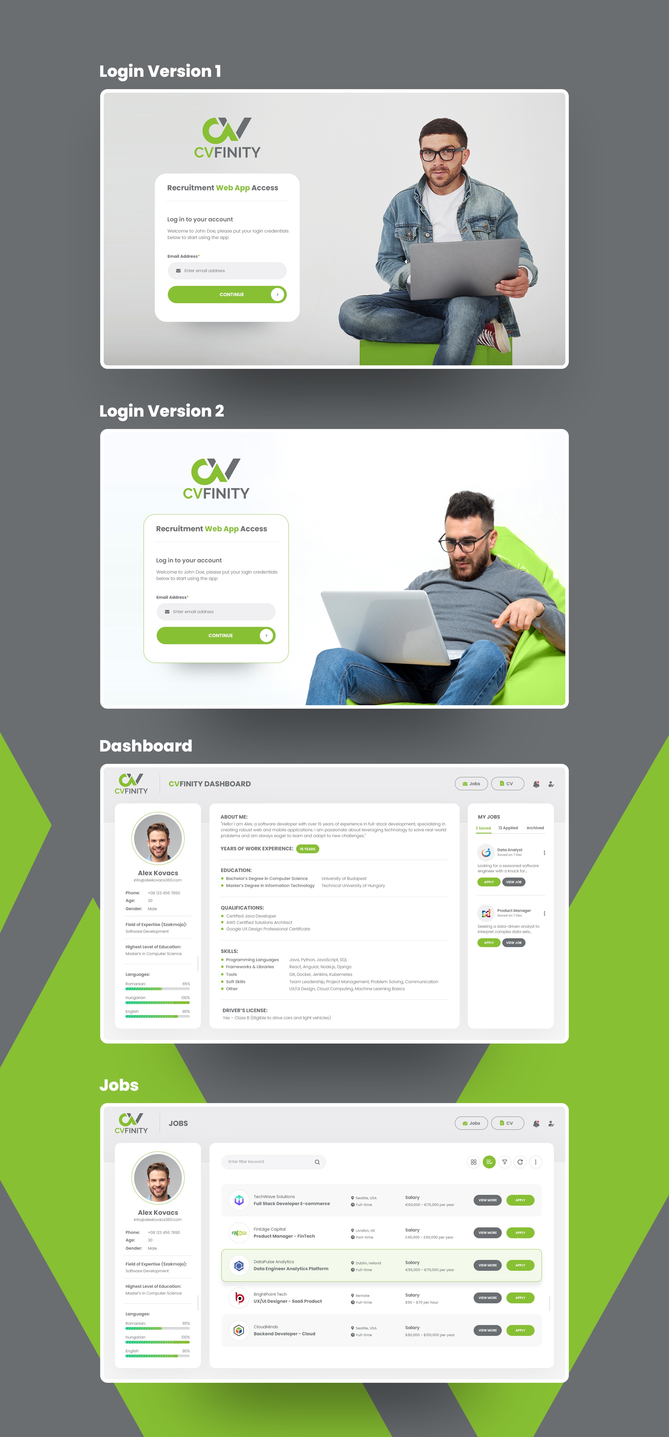 Web Design par nzdesigners pour AKT Recruitment | Design #34150941