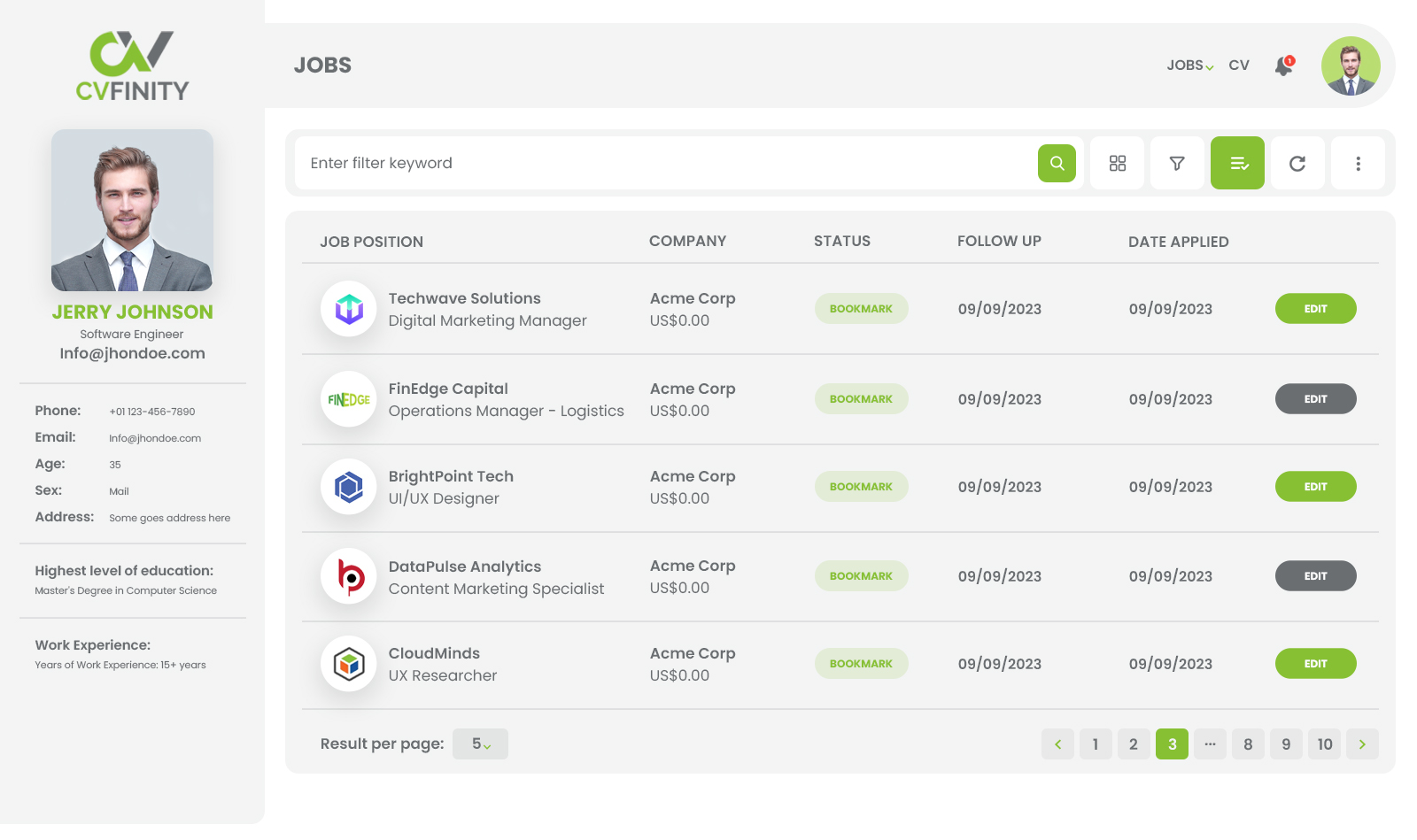 Diseño Web por NZ Creatives para AKT Recruitment | Diseño #34162149