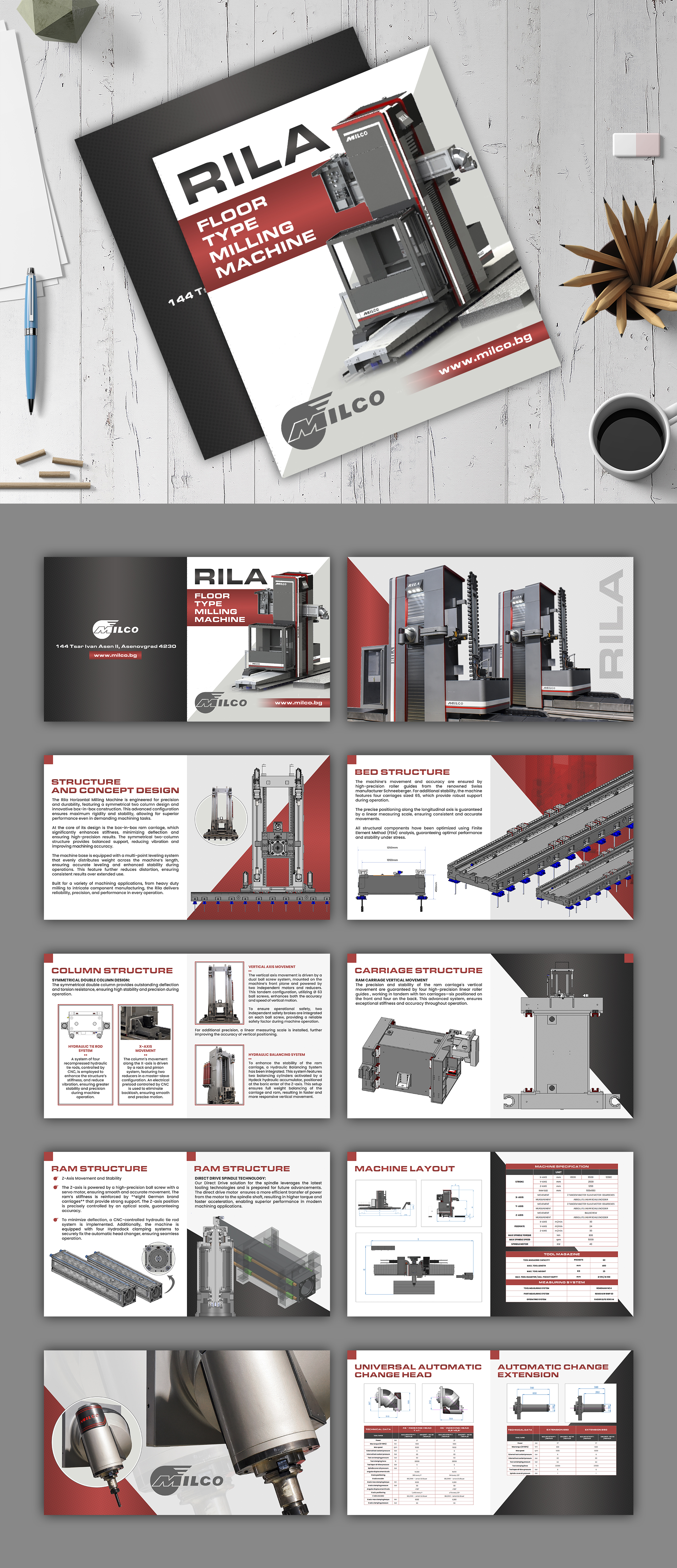Design de Catalogue par Graphic Gallery pour MILCO LTD | Design #34179503