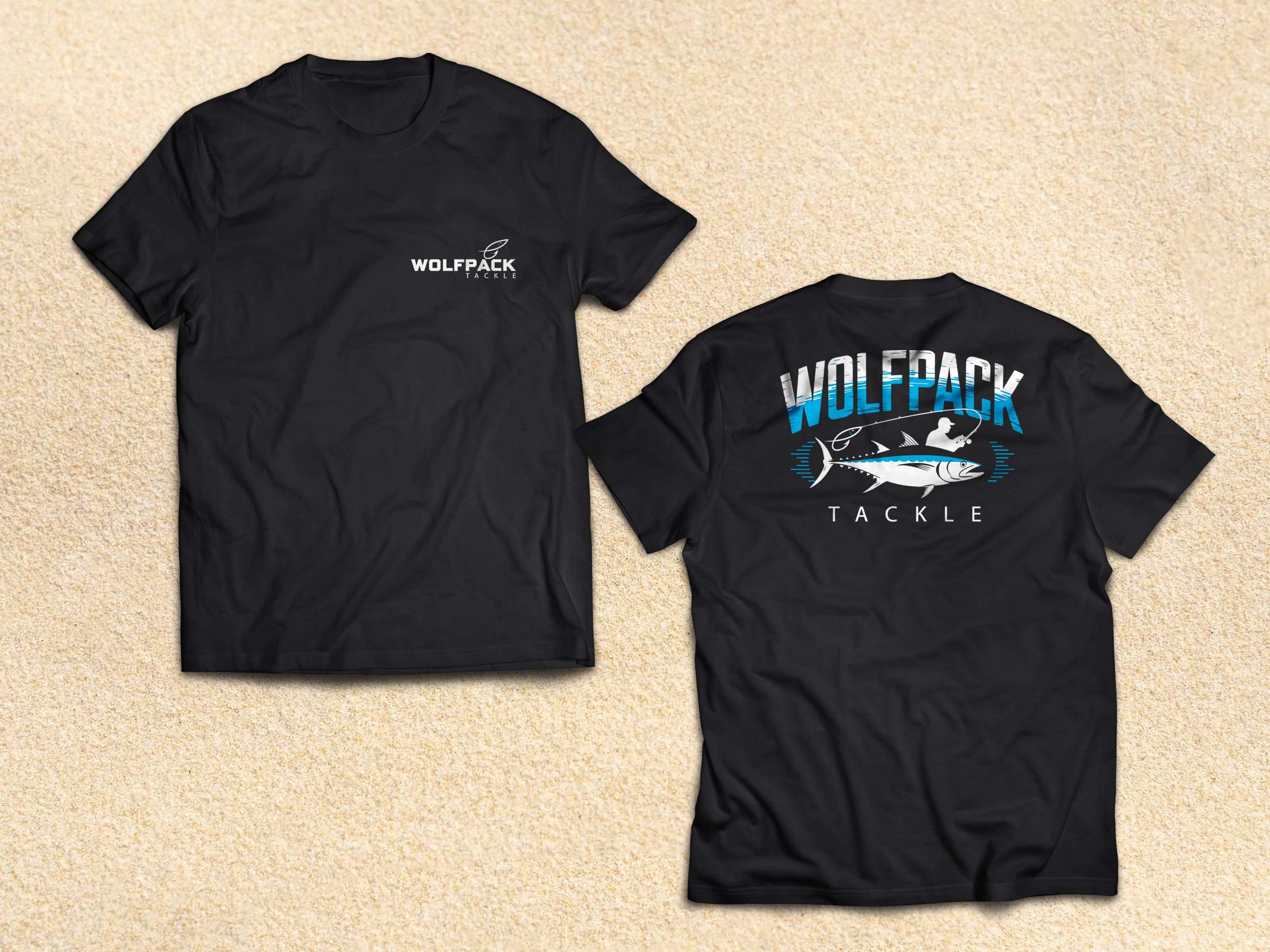T-shirt Design by Lumen Branding for Wolfpack Tackle | Design #34146168