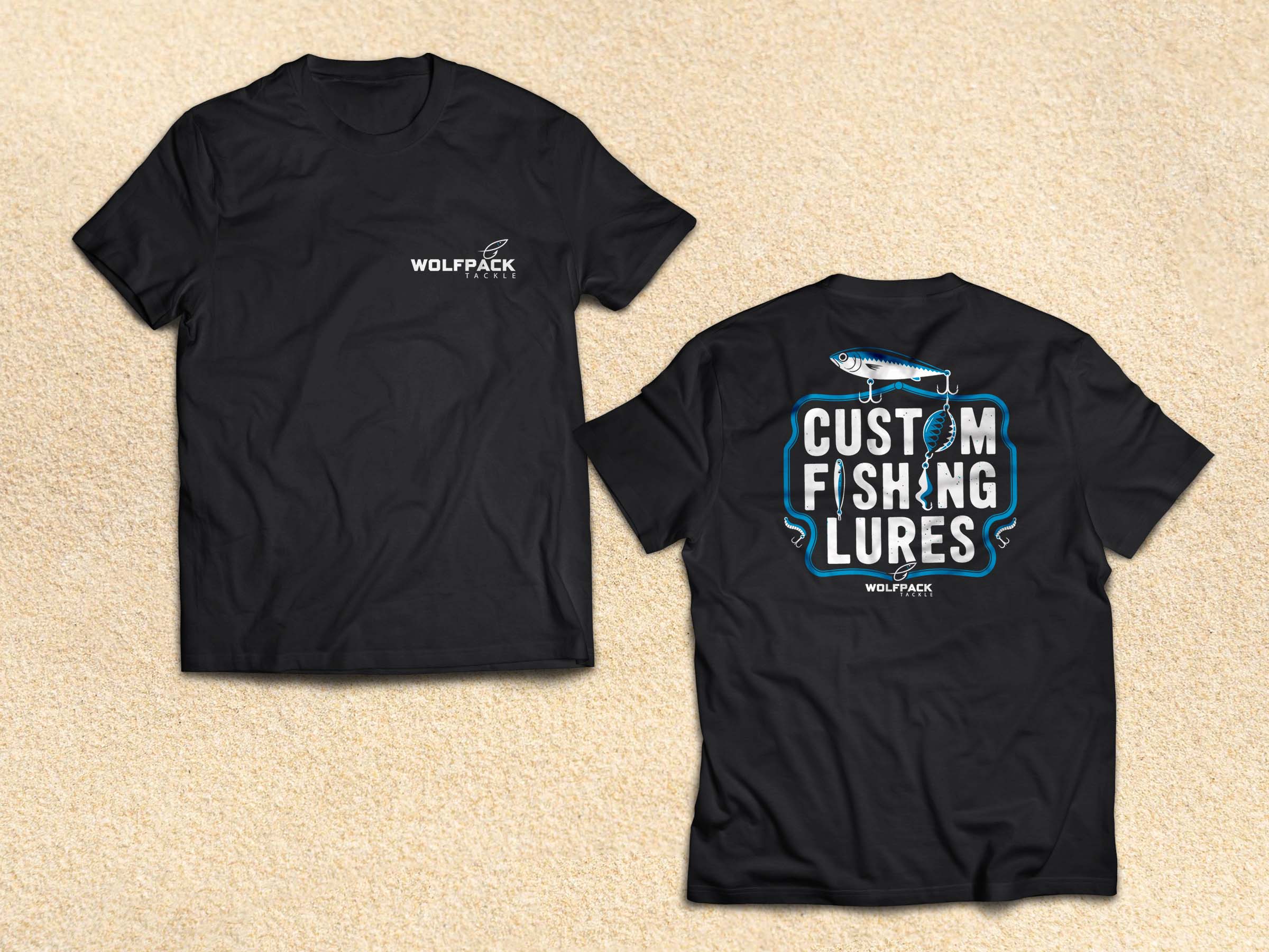 T-shirt Design by Lumen Branding for Wolfpack Tackle | Design #34146170