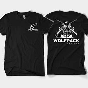 T-Shirt-Design von Rheanza für Wolfpack Tackle | Design: #34149324