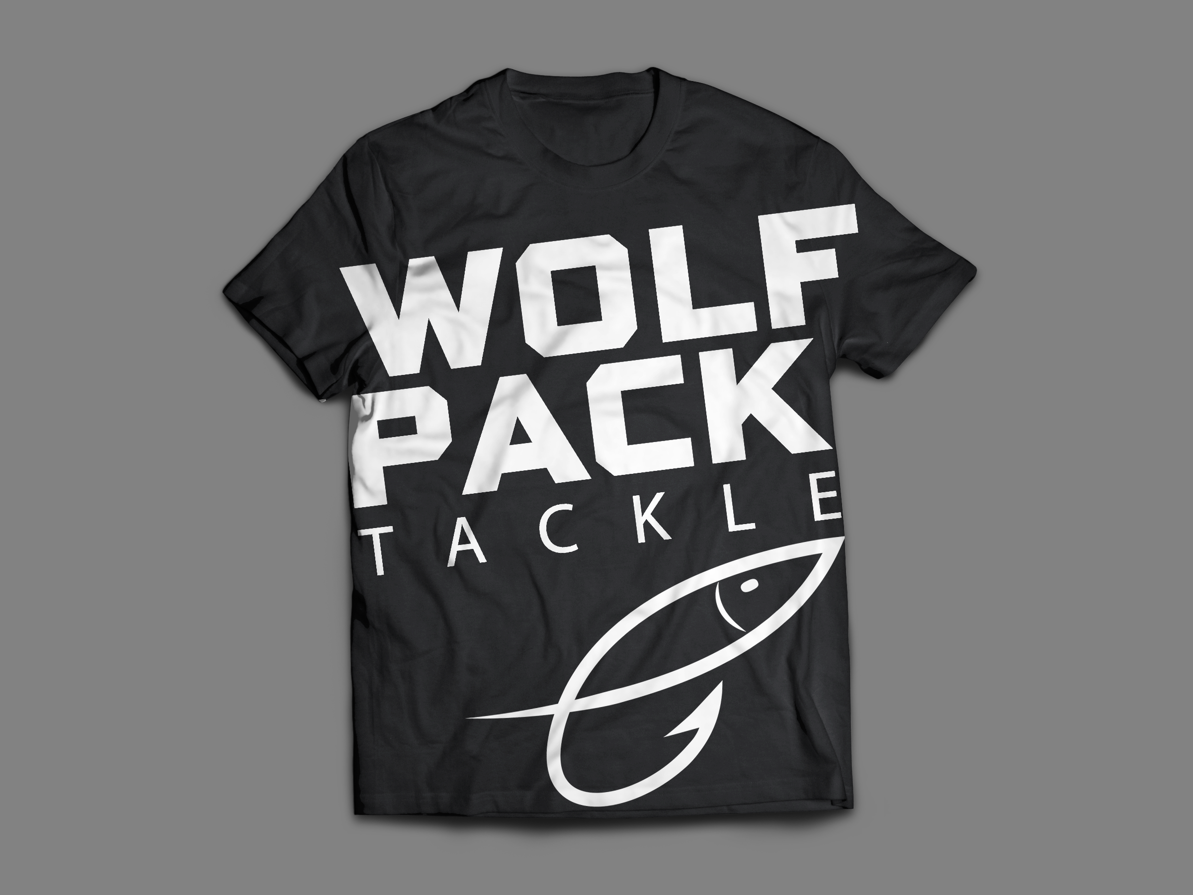 Diseño de Camiseta por Andrés Sebastián para Wolfpack Tackle | Diseño #34174455