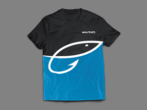 Design de T-shirt par Andrés Sebastián pour Wolfpack Tackle | Design : #34176147