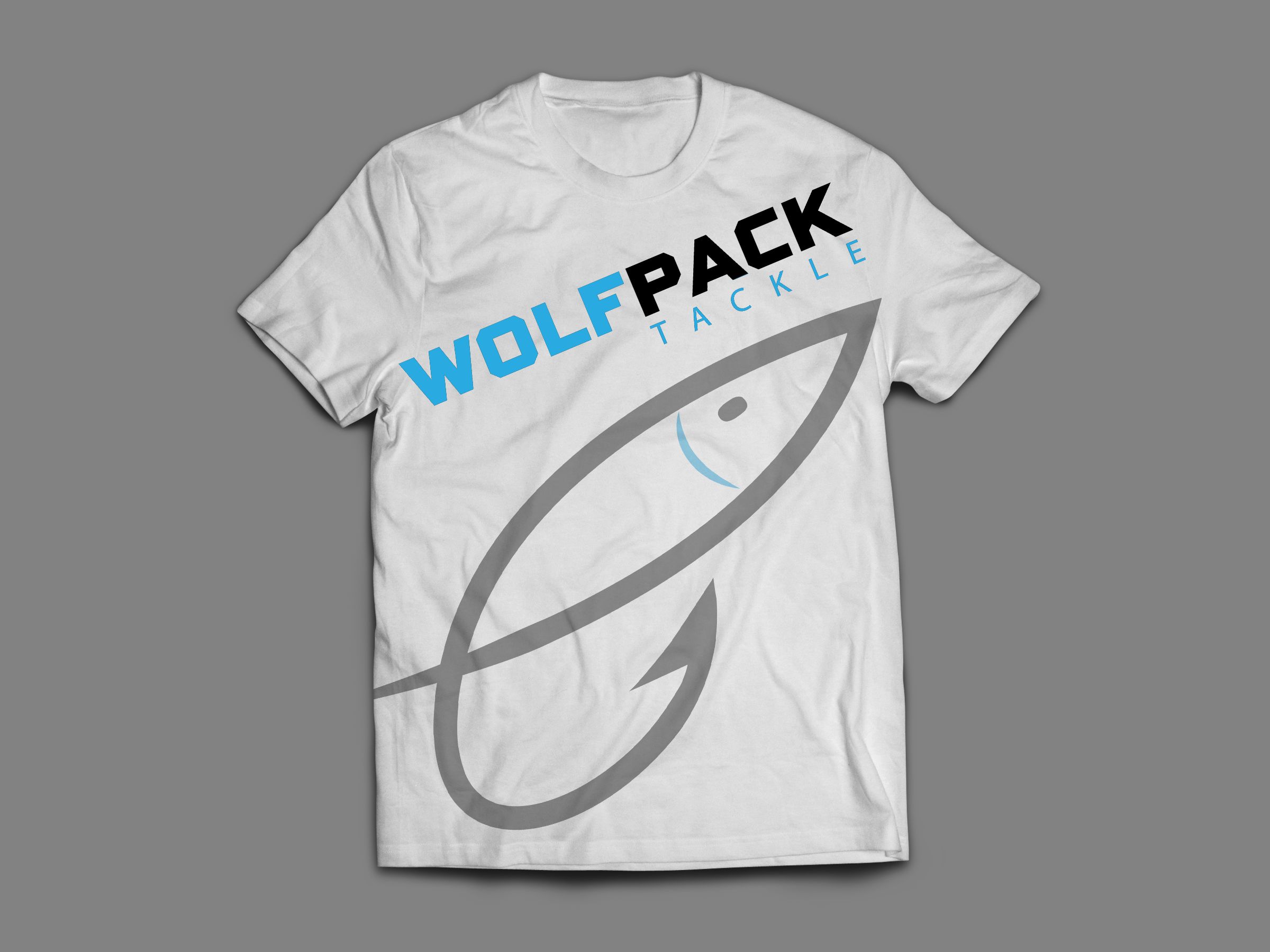 T-shirt Design by Andrés Sebastián for Wolfpack Tackle | Design #34176499