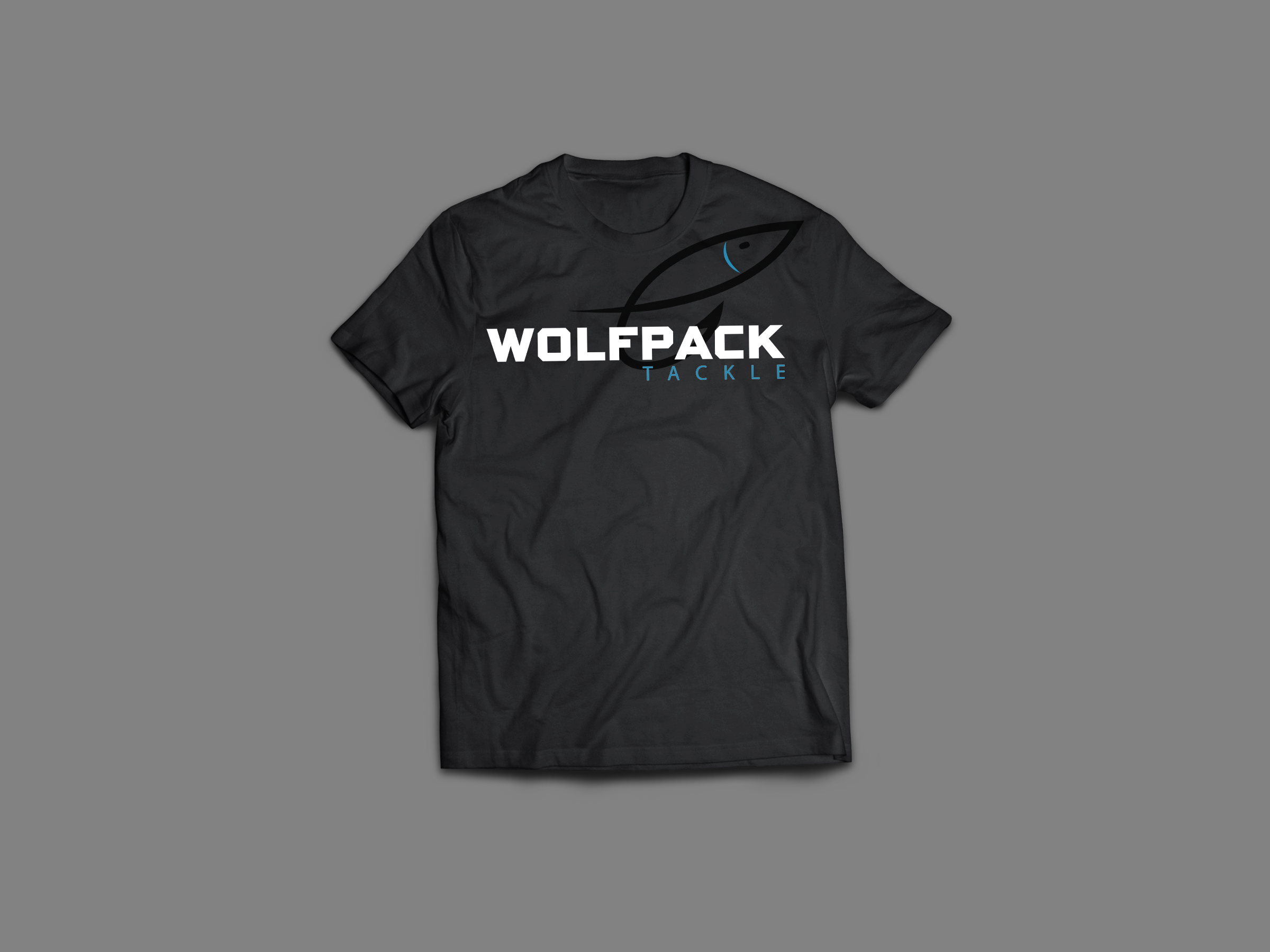 T-shirt Design by Andrés Sebastián for Wolfpack Tackle | Design #34176755