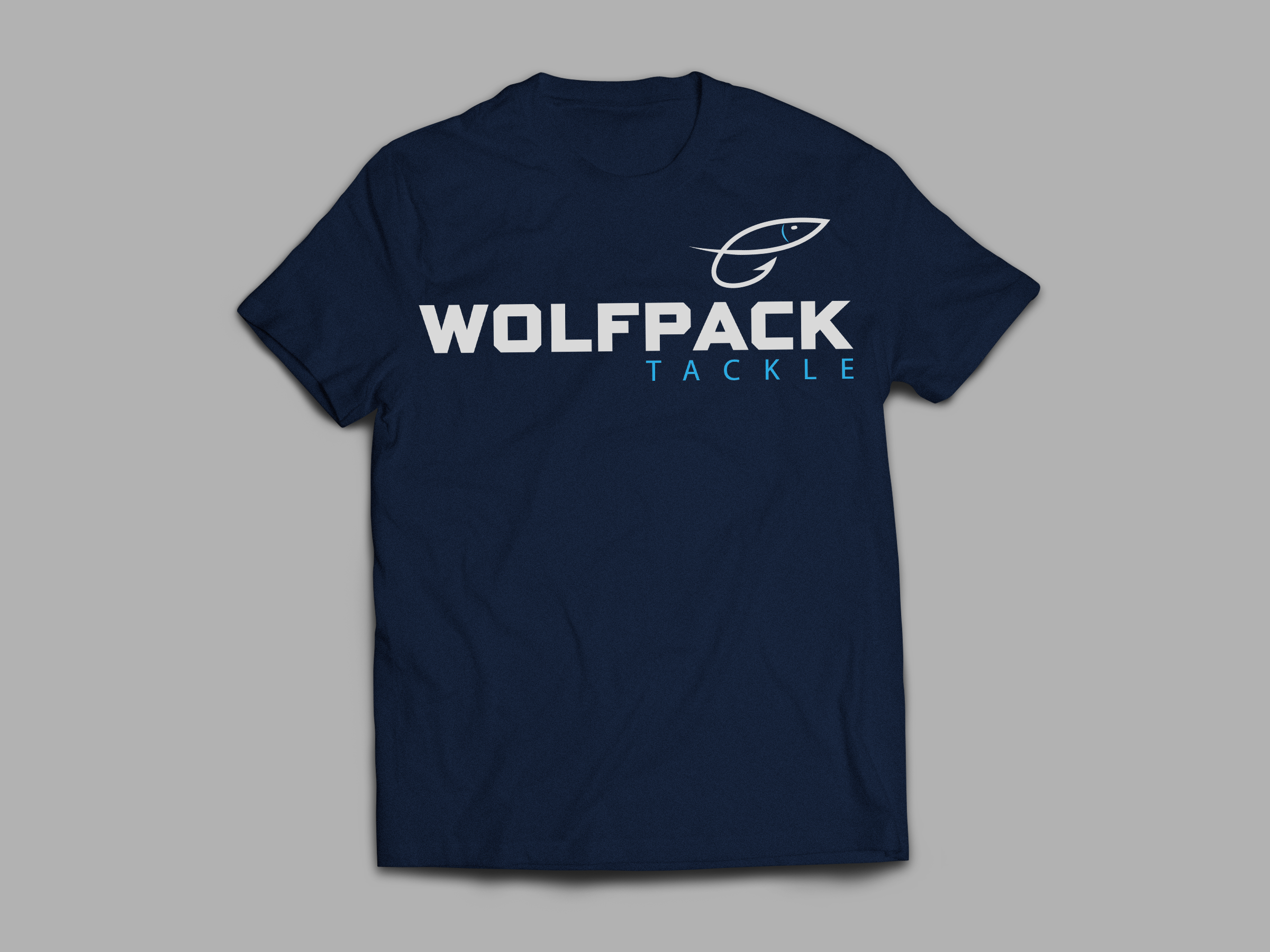 T-shirt Design by Andrés Sebastián for Wolfpack Tackle | Design #34176822