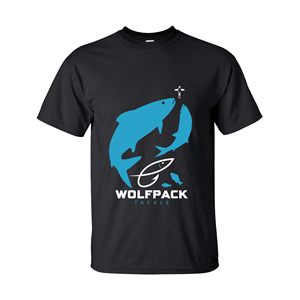 Diseño de Camiseta por onze design para Wolfpack Tackle | Diseño #34166240