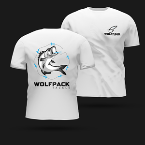 T-shirt Design by MD SARIOT ULLAH for Wolfpack Tackle | Design: #34163543