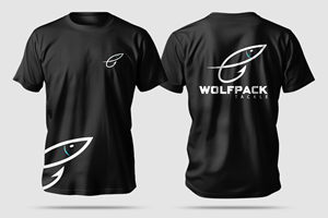 T-Shirt-Design von Ismail Hossain für Wolfpack Tackle | Design: #34132367