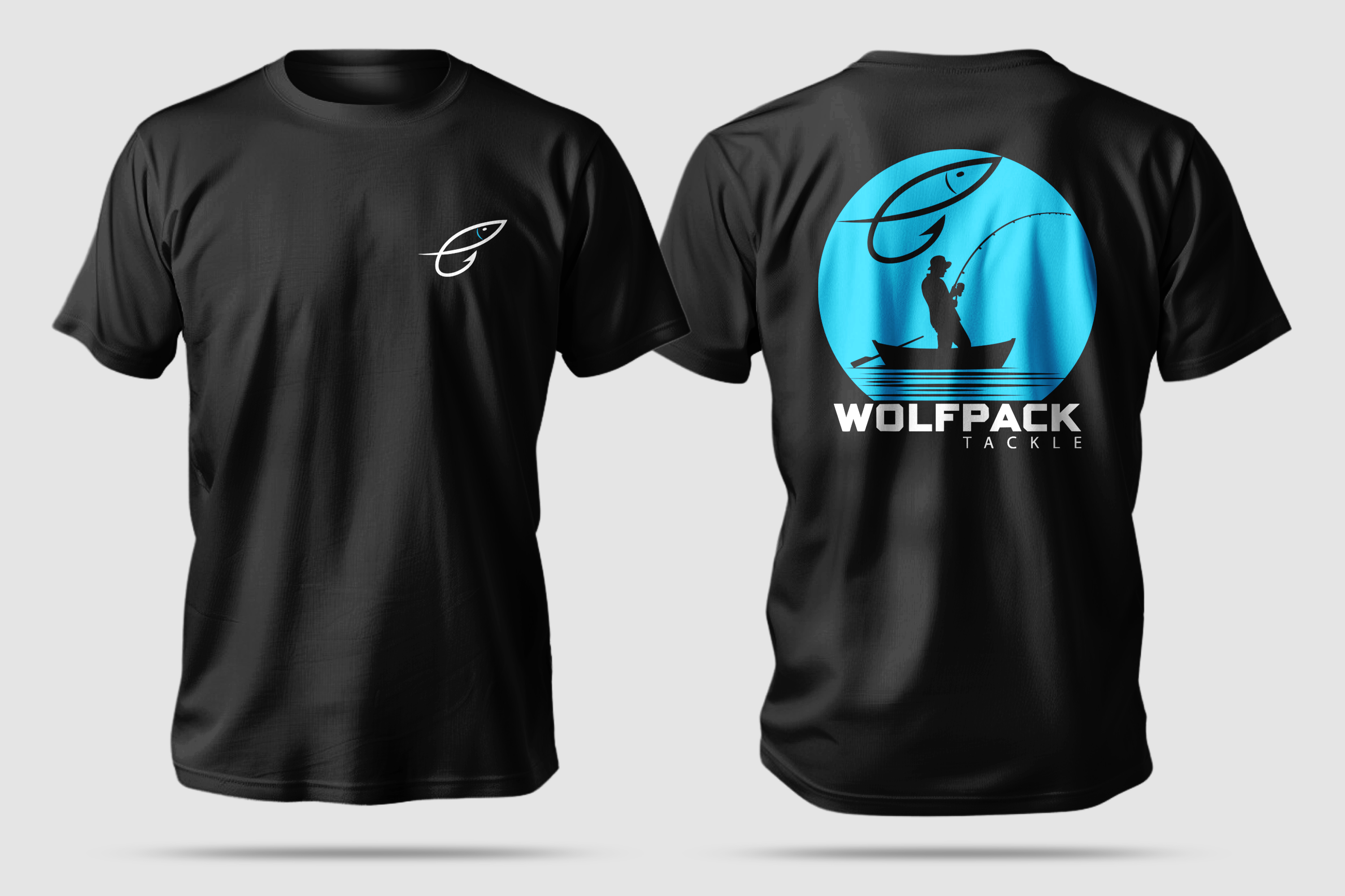 T-shirt Design by Ismail Hossain for Wolfpack Tackle | Design #34133366