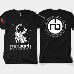T-shirt Design by Rheanza for Network Builders IT | Design: #34149338