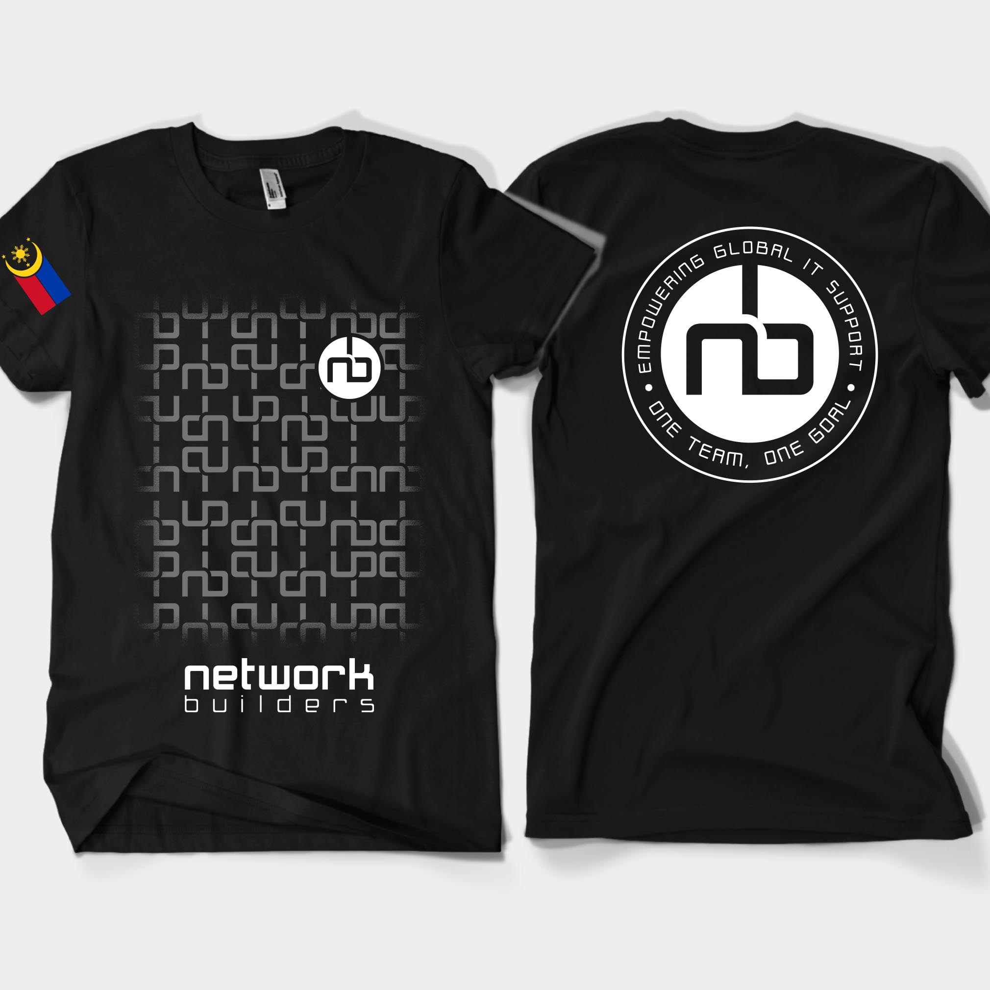 T-shirt Design by Rheanza for Network Builders IT | Design #34149342