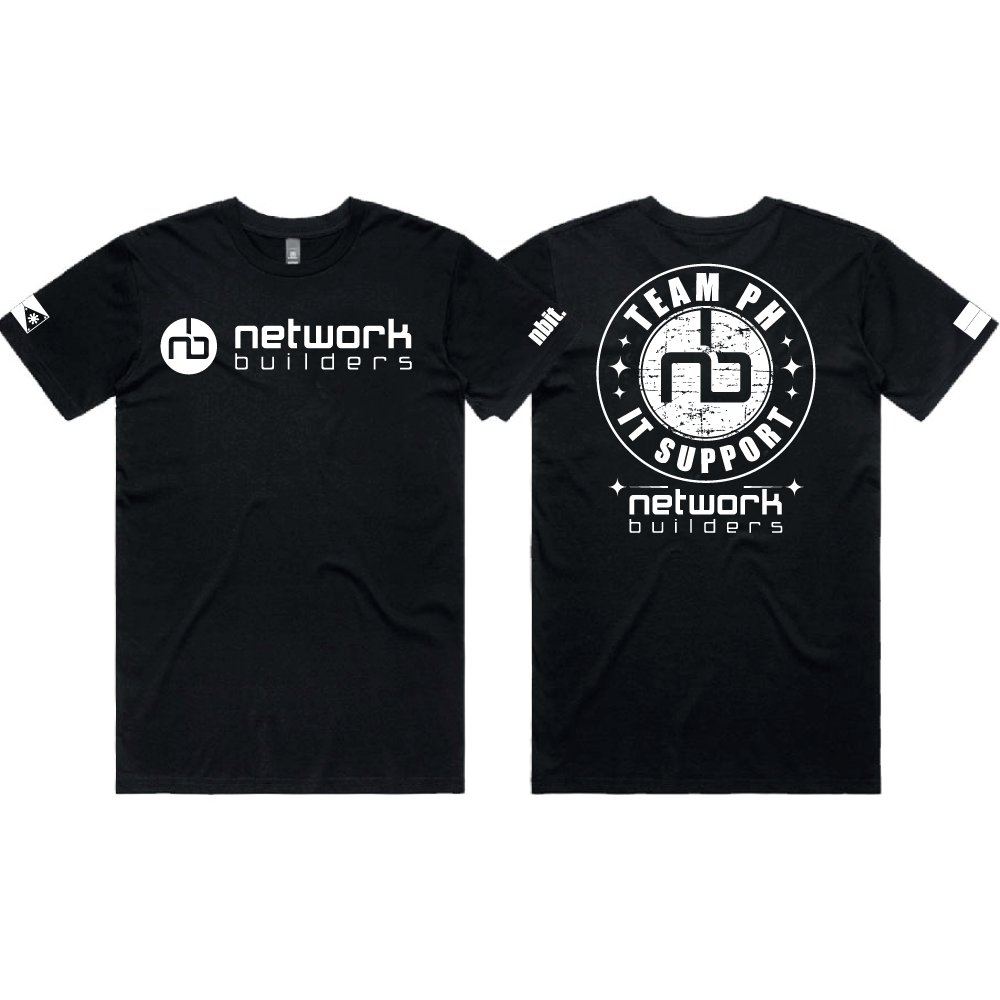 T-shirt Design by Ashraful100 for Network Builders IT | Design #34188938