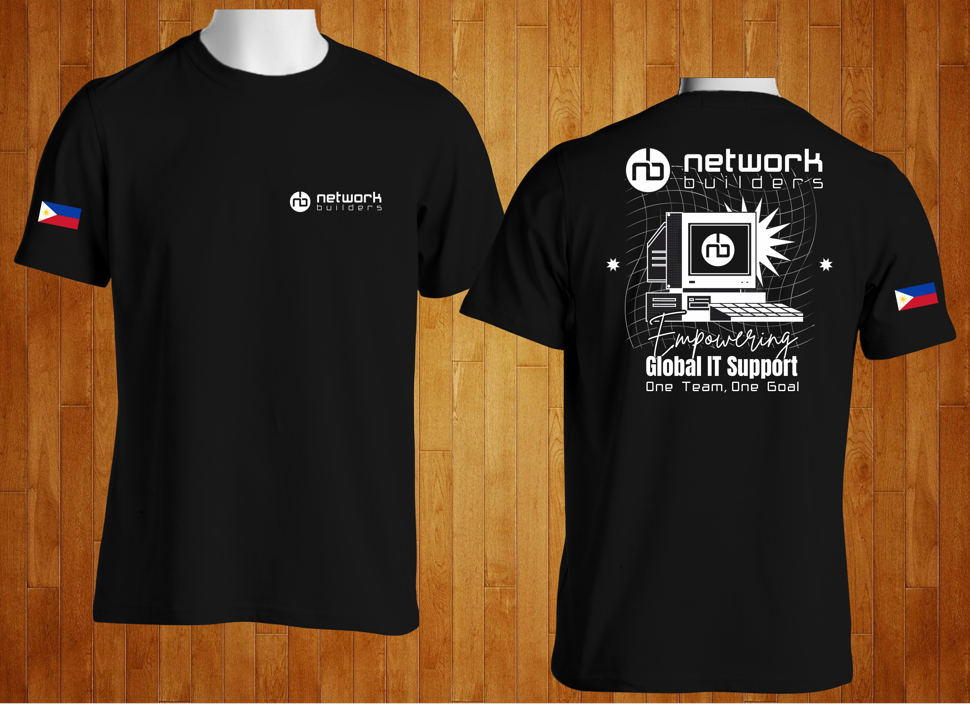 Diseño de Camiseta por MangkuJiwo para Network Builders IT | Diseño #34136478