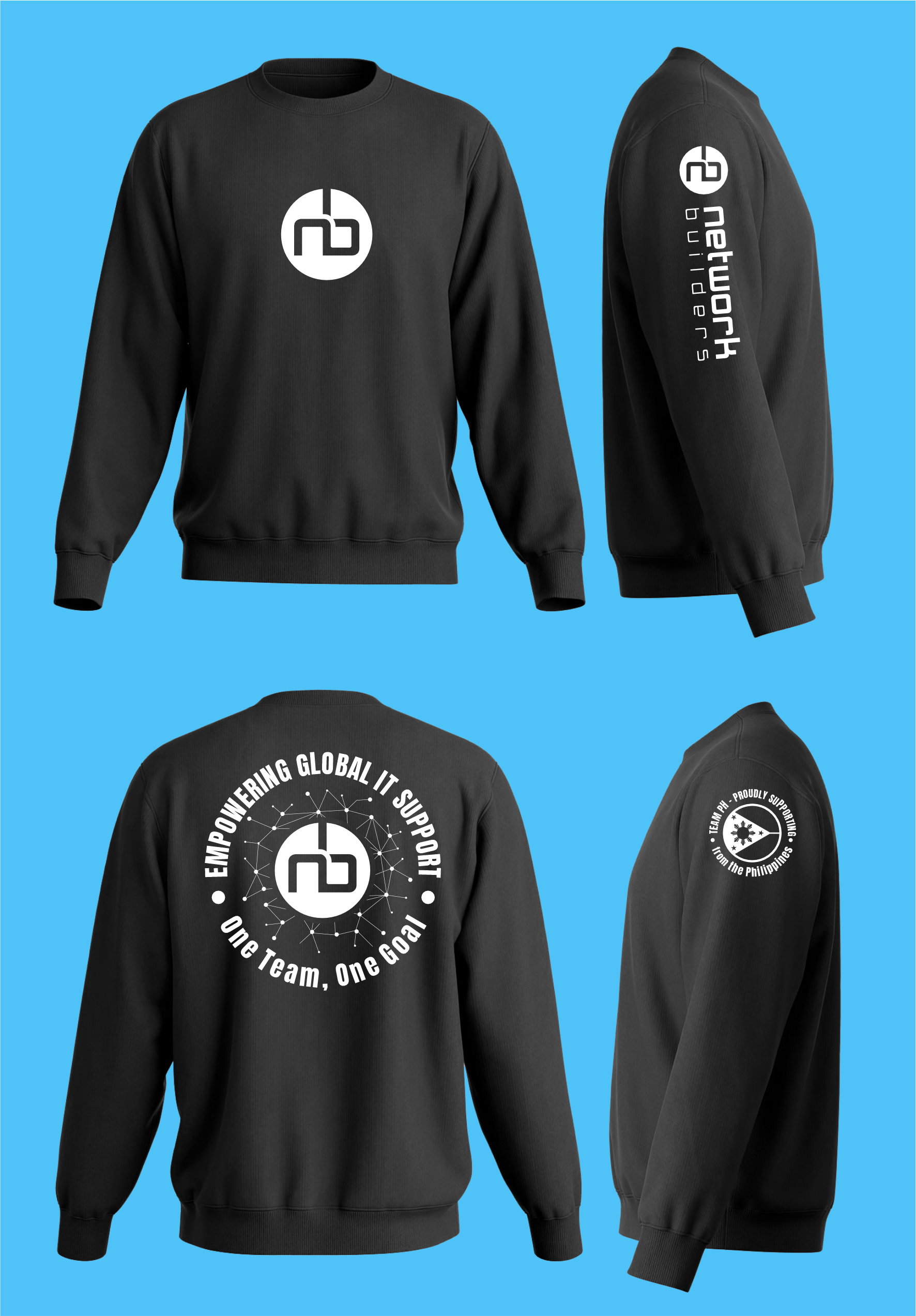 Diseño de Camiseta por Yakuza20 para Network Builders IT | Diseño #34130404