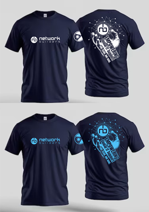 T-shirt Design by Yakuza20 for Network Builders IT | Design: #34131279