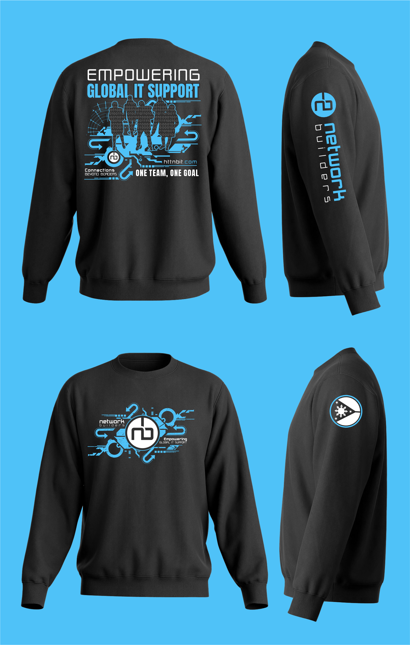 T-Shirt-Design von Yakuza20 für Network Builders IT | Design #34137428