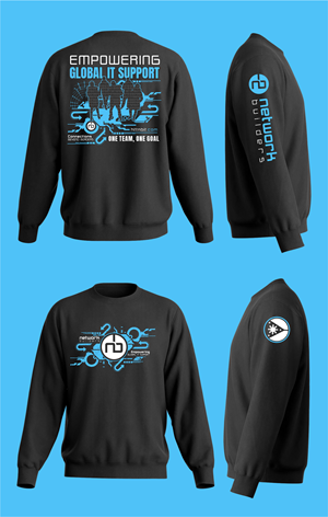 T-shirt Design by Yakuza20 for Network Builders IT | Design: #34137428