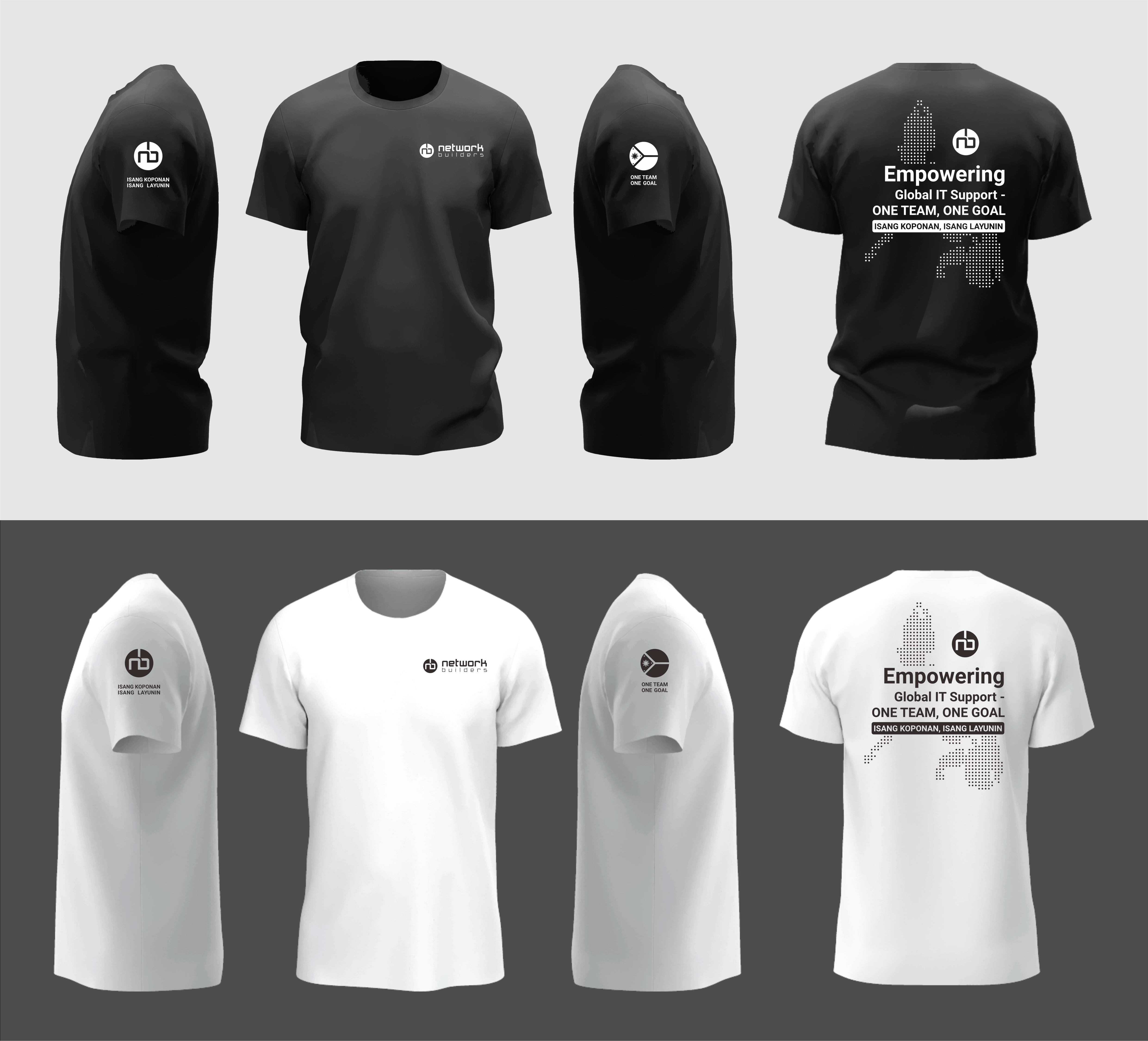 T-shirt Design by jalusani for Network Builders IT | Design #34144132