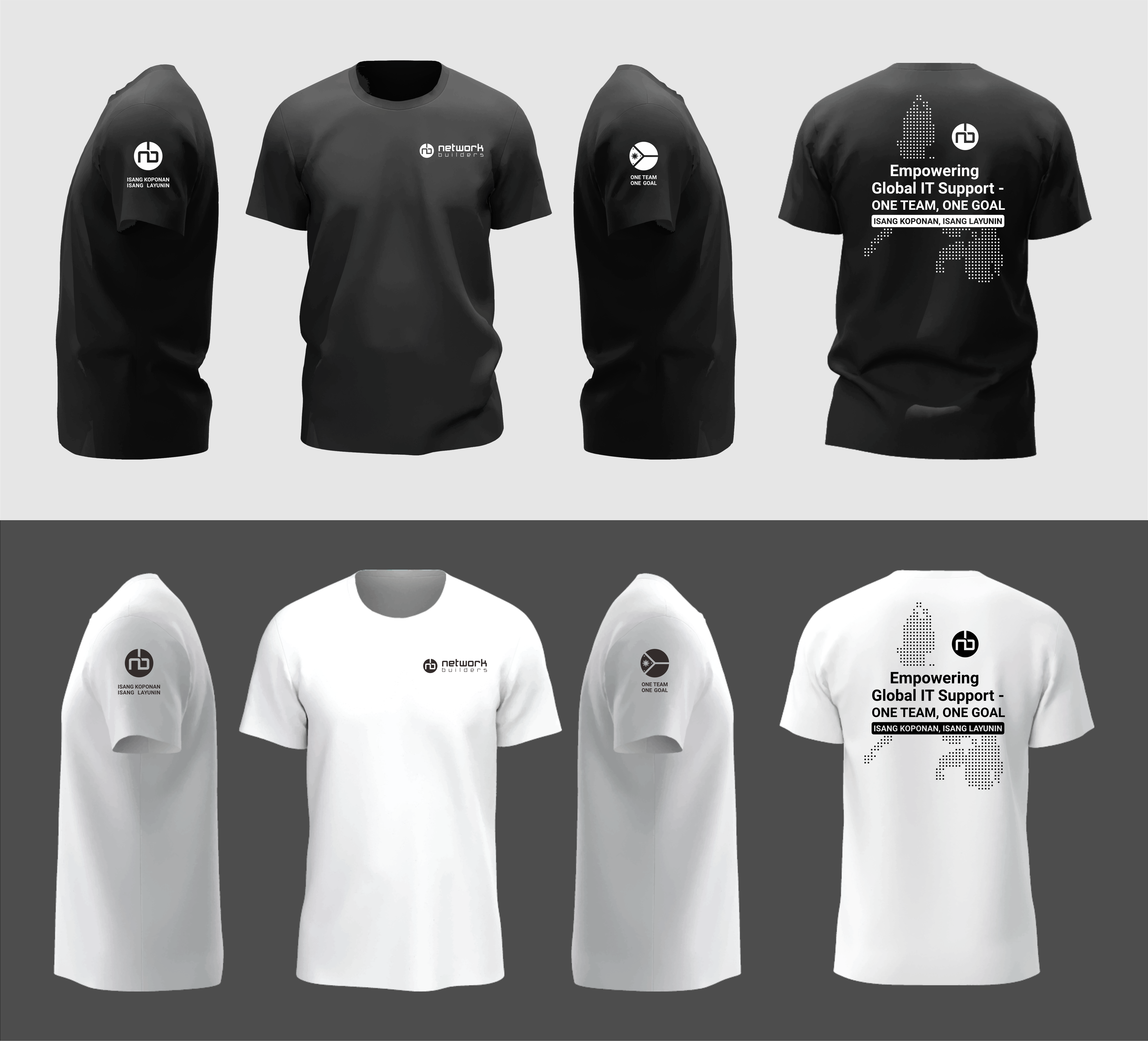 Diseño de Camiseta por jalusani para Network Builders IT | Diseño #34144504