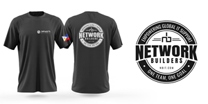 T-shirt Design by Risallah for Network Builders IT | Design: #34143136