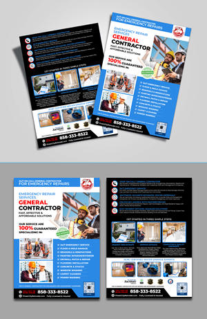 Flyer Design by websmartusa for SD Pro Team | Design: #34141221