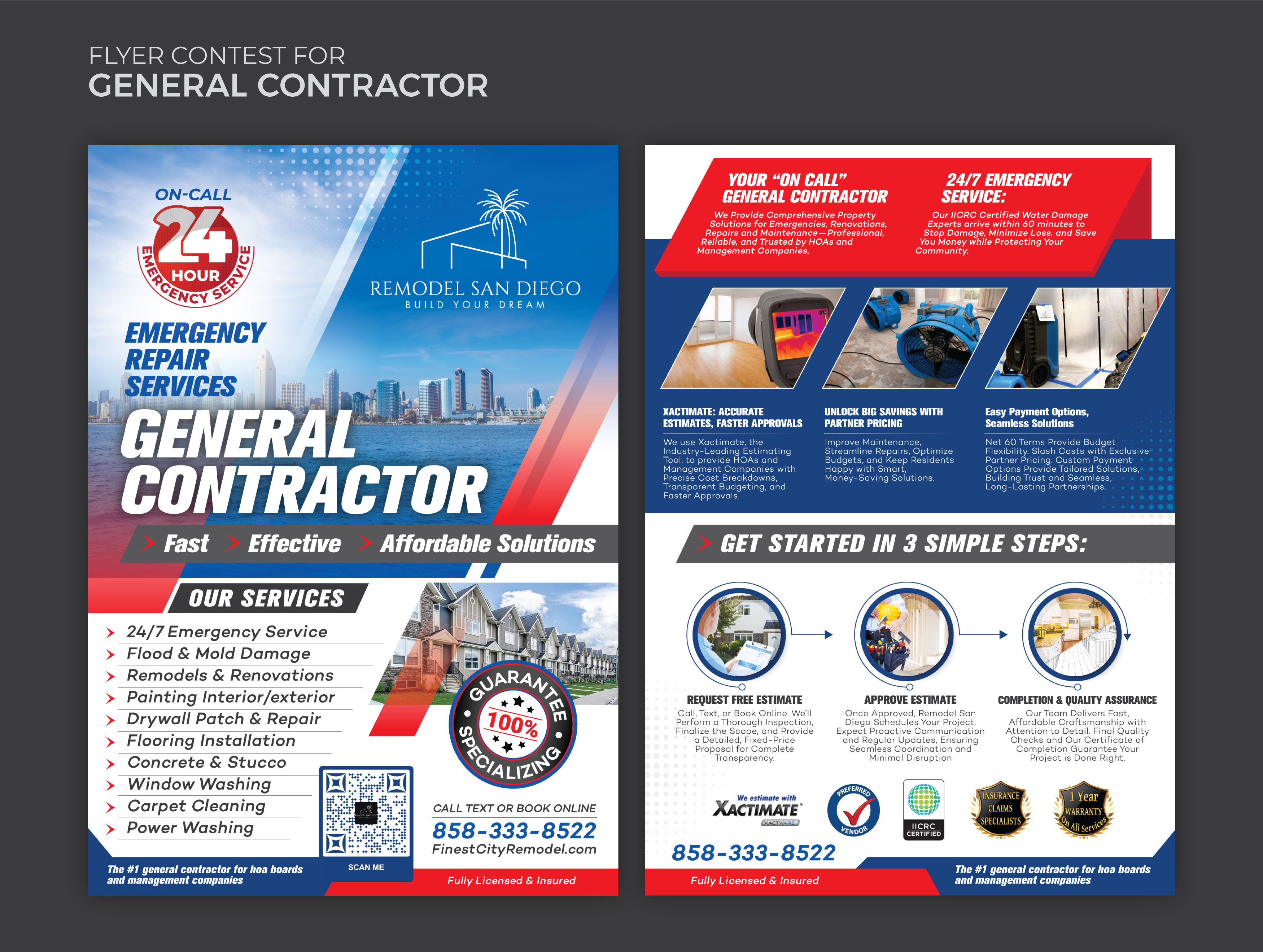 Flyer Design by Impressive Designs for SD Pro Team | Design #34150277
