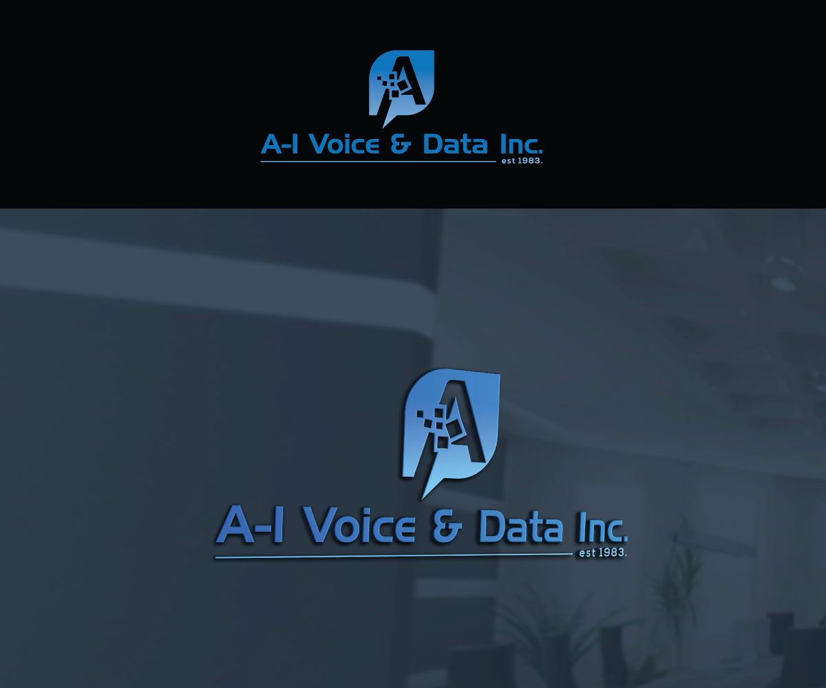 Logo Design by Luckey yaari for A-1 Voice & Data | Design #34138572