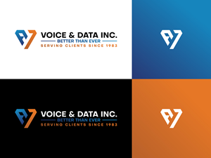 Logo Design by 439 Creations for A-1 Voice & Data | Design: #34137003