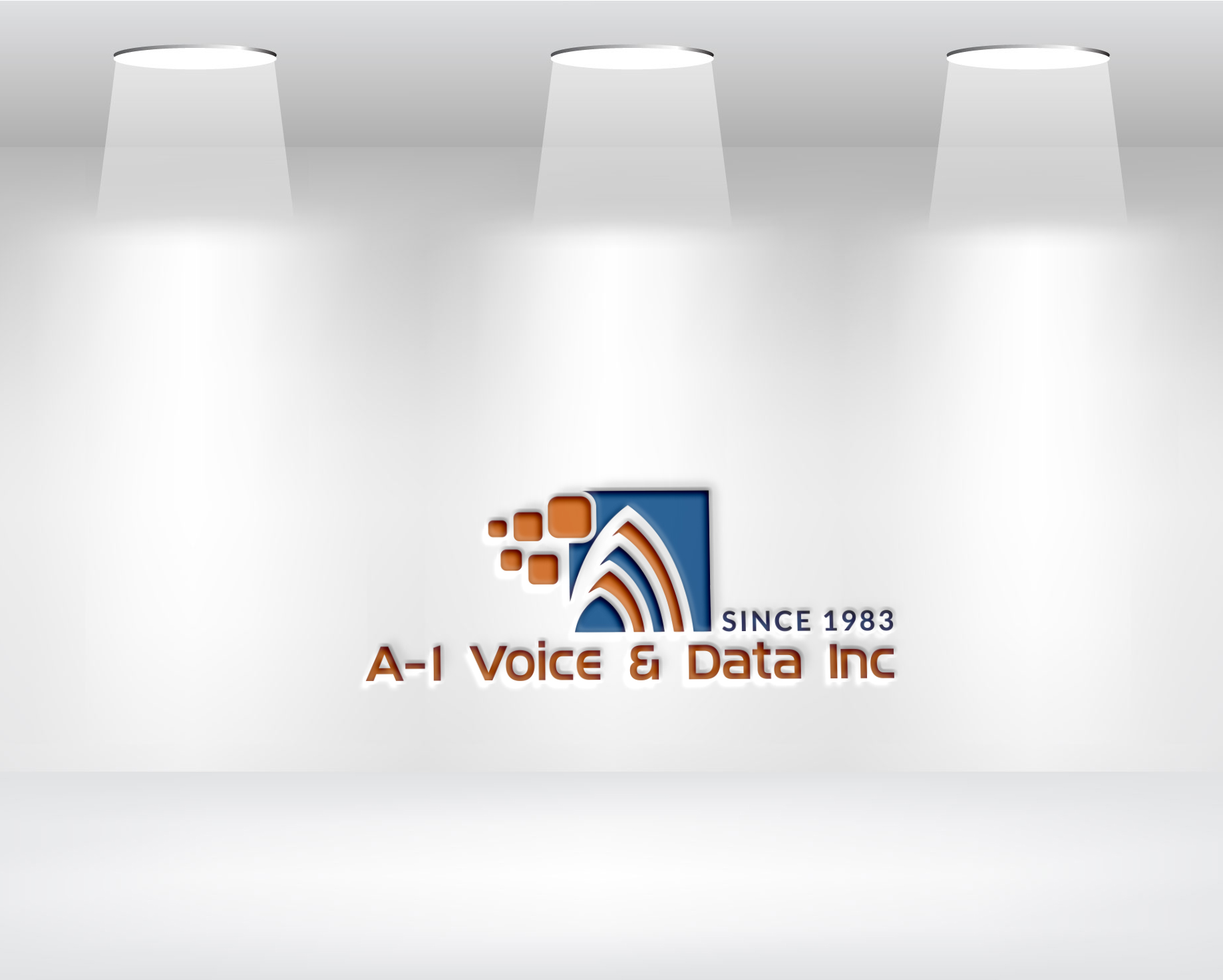Logo Design by Daniel Khan for A-1 Voice & Data | Design #34138867