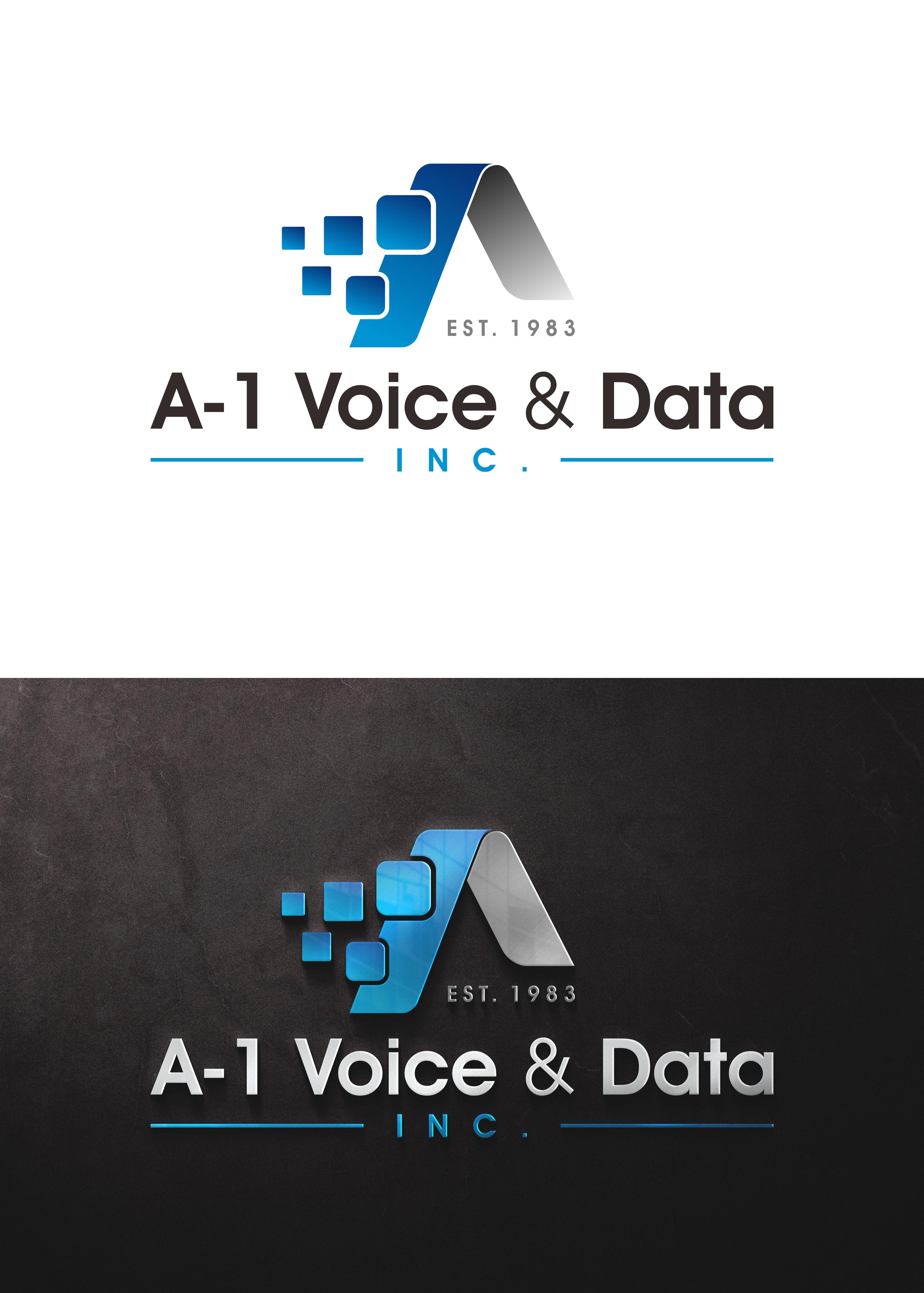 Diseño de Logo por Goodpartner para A-1 Voice & Data | Diseño #34138293