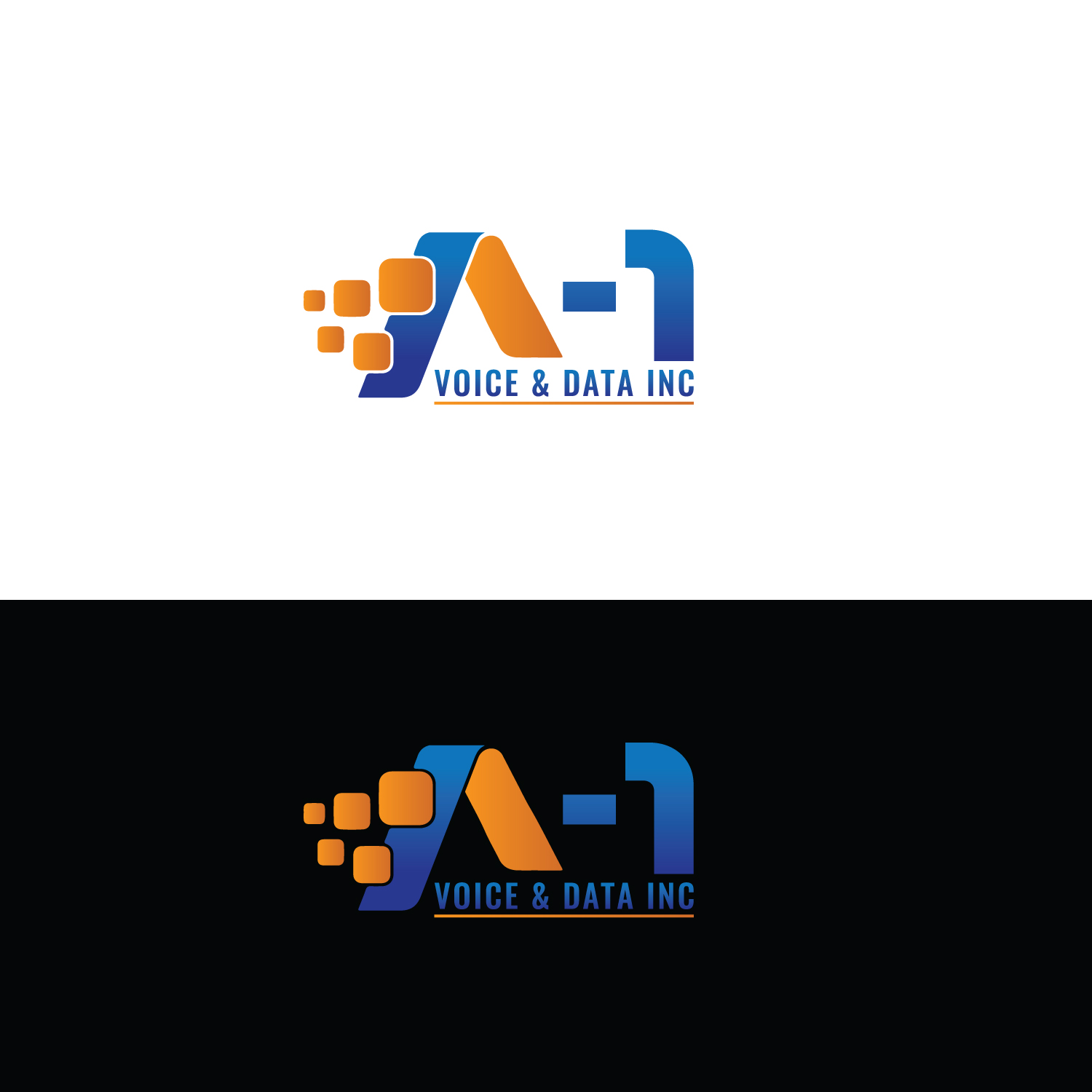 Diseño de Logo por TARGET logo para A-1 Voice & Data | Diseño #34133938