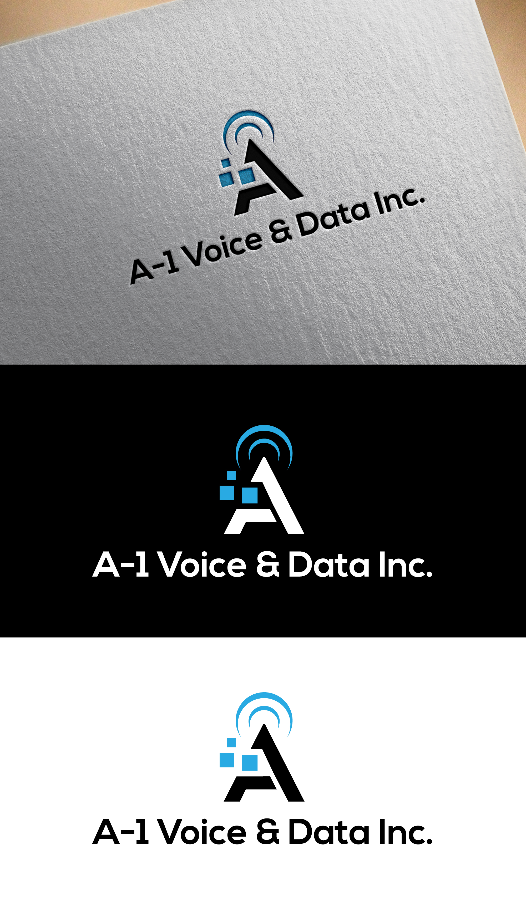 Design de Logo par 100%design pour A-1 Voice & Data | Design #34138869