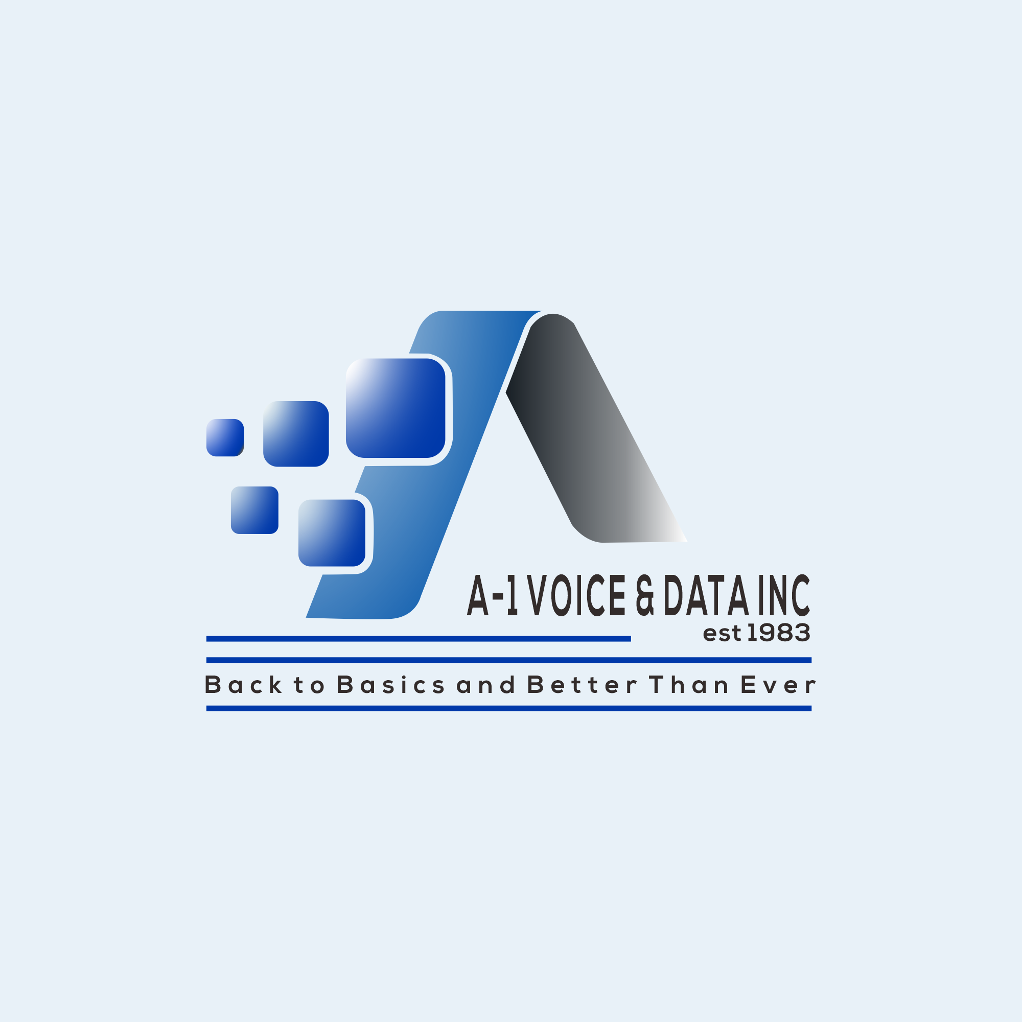 Logo Design by Dita afiyanti for A-1 Voice & Data | Design #34136096