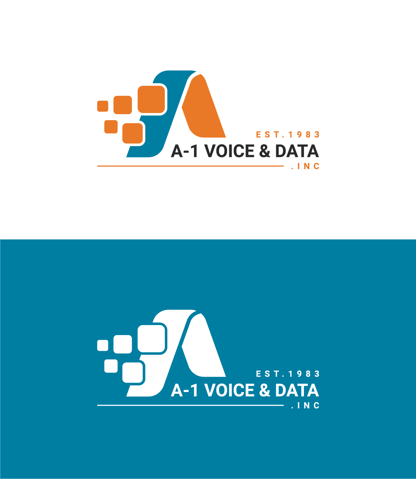 Logo Design by sumdes for A-1 Voice & Data | Design #34140434