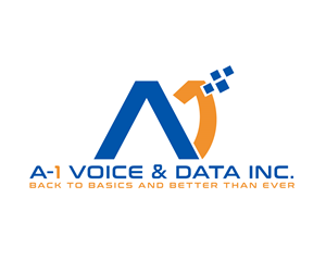 Logo Design by mahfuz1450r for A-1 Voice & Data | Design: #34135930