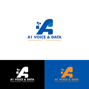 Logo Design by arumdesign for A-1 Voice & Data | Design #34134989