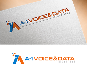 Logo Design by Vishak vasu for A-1 Voice & Data | Design: #34138508