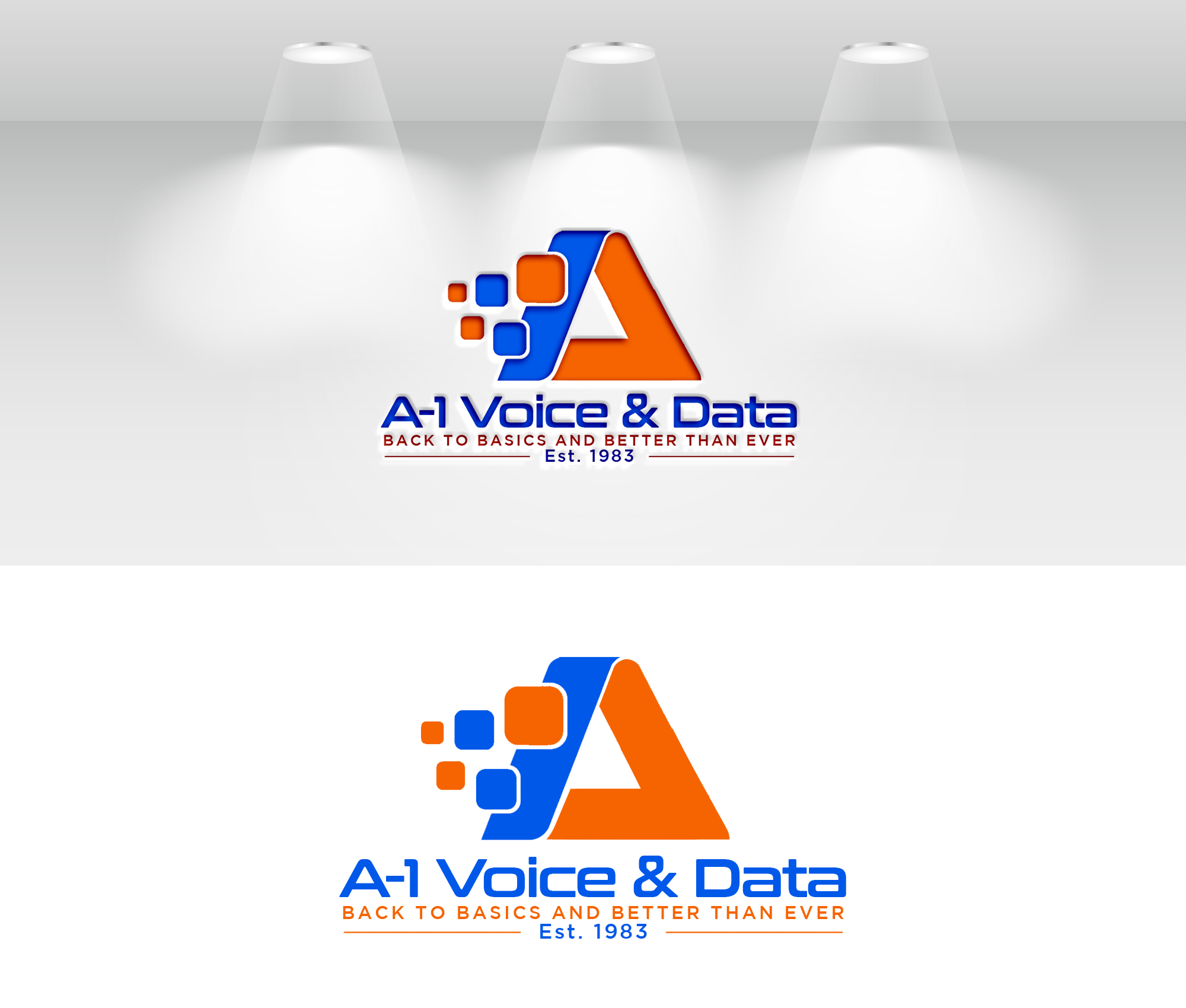 Design de Logo par Noor Ezz pour A-1 Voice & Data | Design #34133513