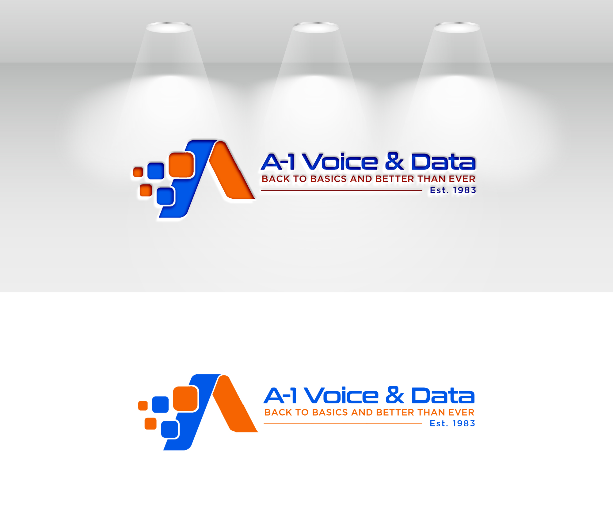 Design de Logo par Noor Ezz pour A-1 Voice & Data | Design #34133514